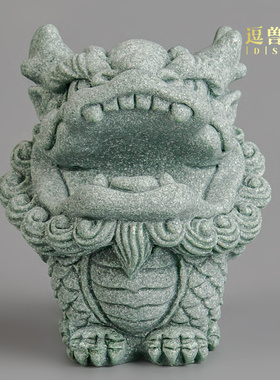 毛笔装饰品青文房四宝镇纸茶宠摆件笔架搁砂石创意尺笔座