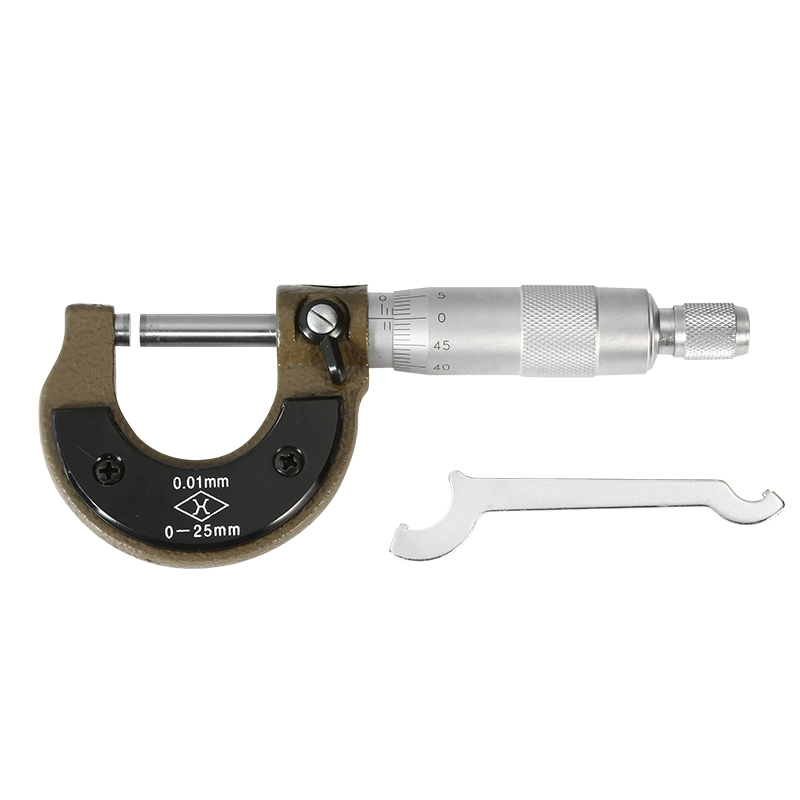 上量 外径千分尺0-25-50mm螺旋测微仪器高精度外经测微仪精度0.01 - 图1