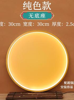 佛龛圆形背景灯佛像背光灯佛堂神台背后佛光圈观音背光佛龛装饰