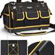 Multifunctional hand tool bag sturdy and durable electrician special canvas thickened tool bag repair hardware storage bag