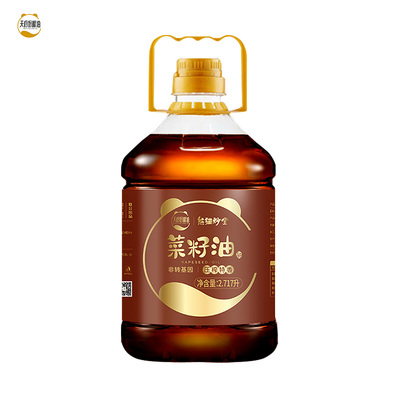 熊猫炒堂压榨特香菜籽油2.717L