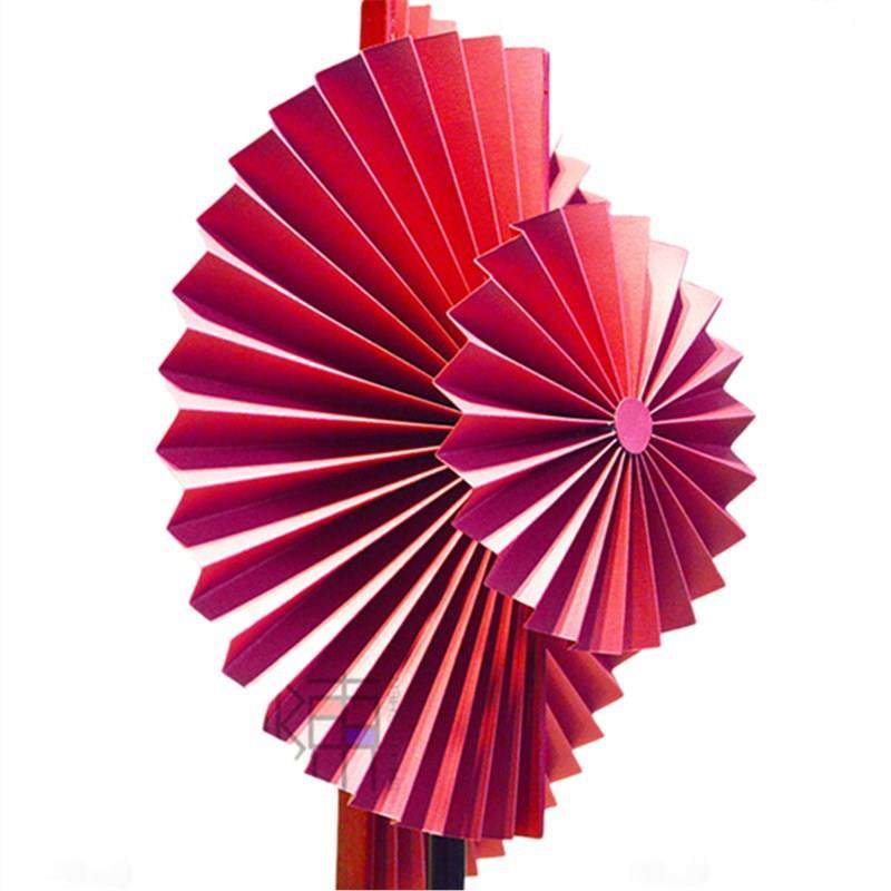 橱窗展示道具立体纸扇花创意纸雕大型手工纸扇花服装展示道具装饰,淘宝优惠券,粉丝福利购,淘宝优惠卷
