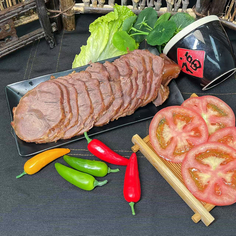 牧牛班牛腱酱牛肉即食五香卤牛肉熟食真空低脂健身河南南阳特产
