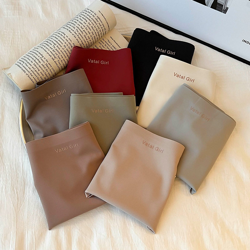 冰丝透气中腰薄款7A桑蚕丝内裤女生无痕大码高弹包臀女士三角裤,淘宝优惠券,粉丝福利购,淘宝优惠卷