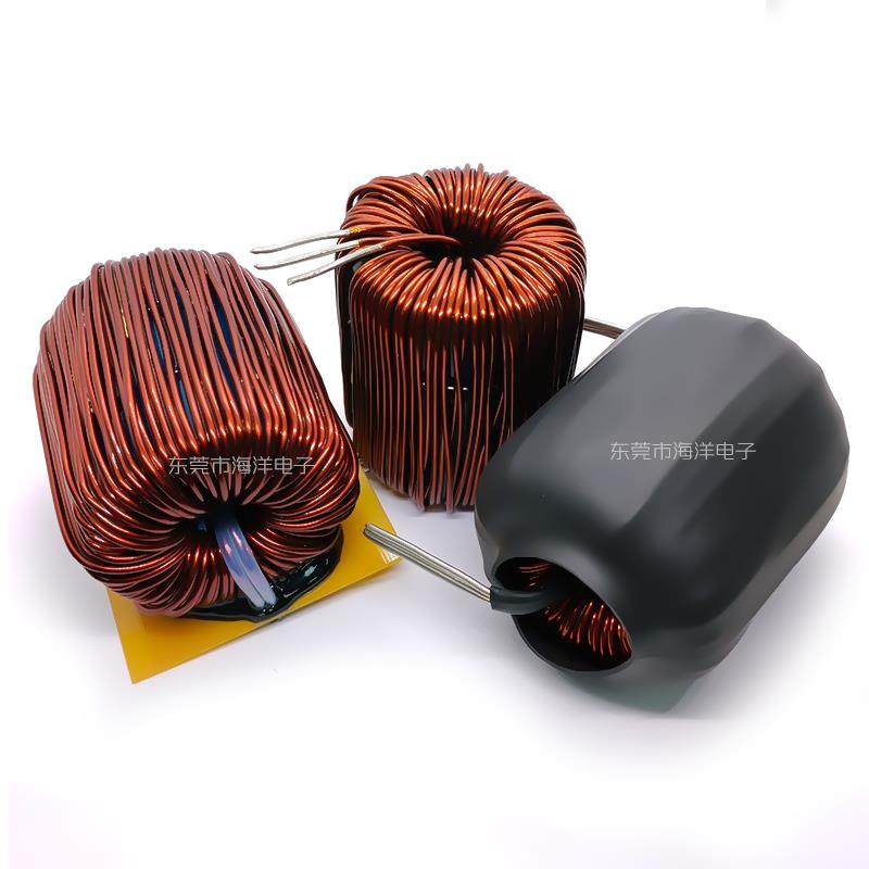 47MM铁硅铝 1/1.5/2/3/4MH 184125充电桩 PFC LC滤波电感 DC-DC - 图3