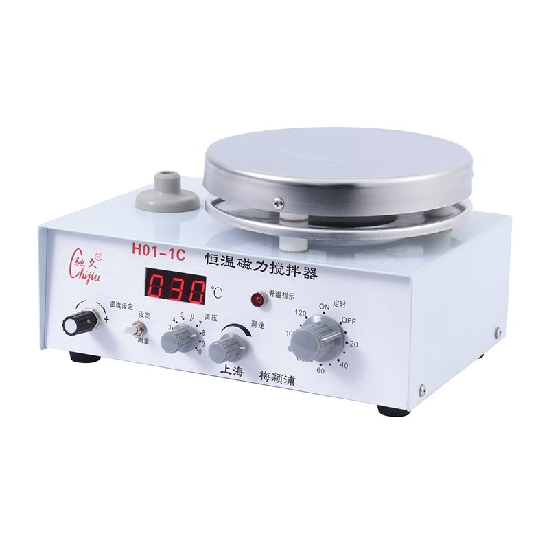 上海梅颖浦H01-1C数显恒温磁力搅拌器加热磁力搅拌器实验搅拌机 - 图1