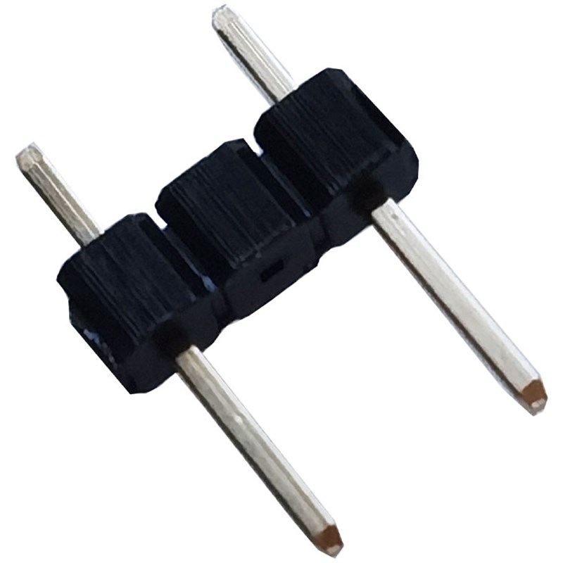 5.08MM 单排针直针 1*2/3/4/5/6/7/8/9/10/12/15/20P 接插件 - 图1