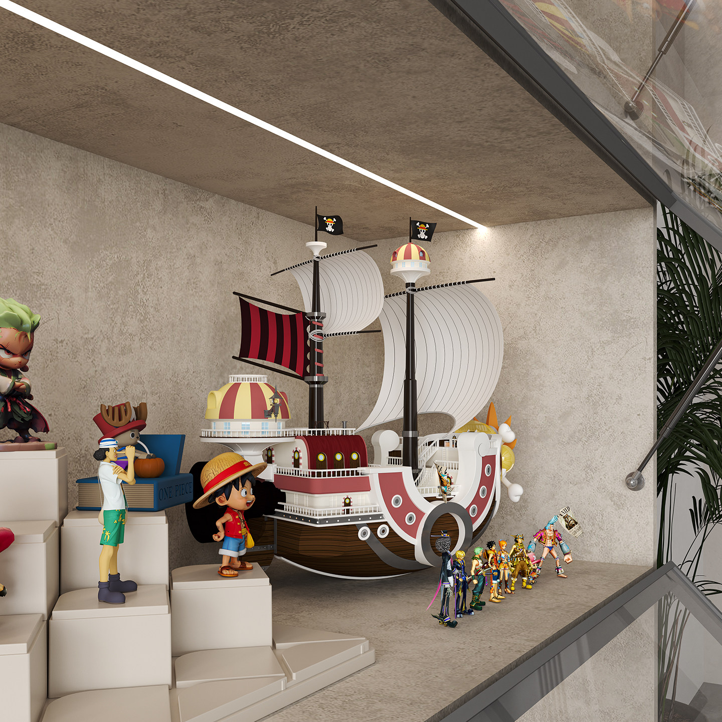 Boring黑洞手办展示柜实木多层落地储物柜乐高车模高达雕像陈列柜,淘宝优惠券,粉丝福利购,淘宝优惠卷