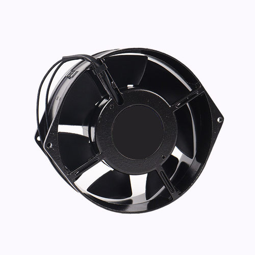 17255铝框铁叶大风量通风管道风机 直流散热风扇 D3KB1755BBH3W - 图0