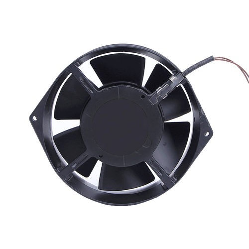 17255铝框铁叶大风量通风管道风机 直流散热风扇 D3KB1755BBH3W - 图2