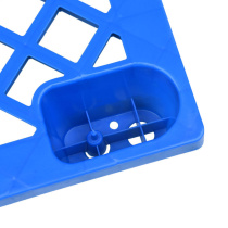 Plastic Material Nine Feet Pallet Light Grid Forklift Warehousing Pallet Logistics Mat warehouse plate mm1200 * 1200 * 140