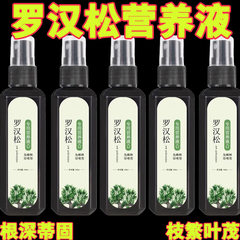 罗汉松专用营养液有机肥料免稀释室内盆栽植物通用型家用盆栽肥料 - 图2