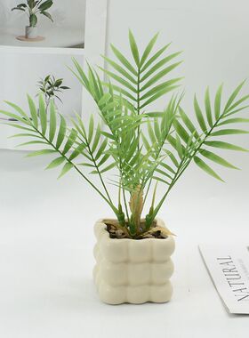 仿真植物小盆栽装饰摆件客厅室内办公室工位桌面盆景仿生假花绿植
