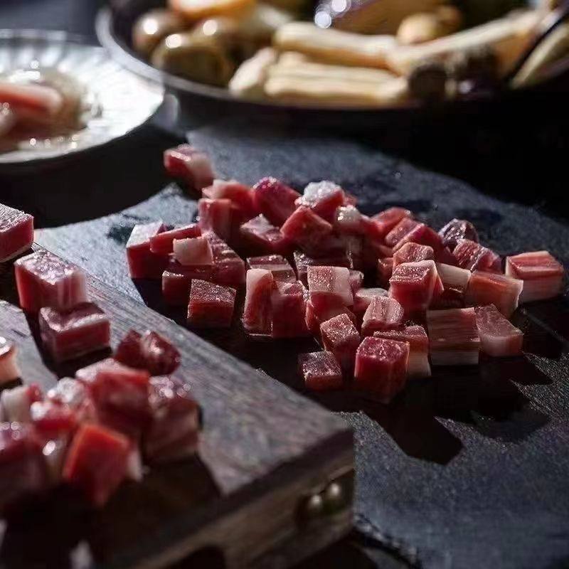 塞拉诺火腿丁西班牙小零食美味即食生吃200g小包装包邮,淘宝优惠券,粉丝福利购,淘宝优惠卷