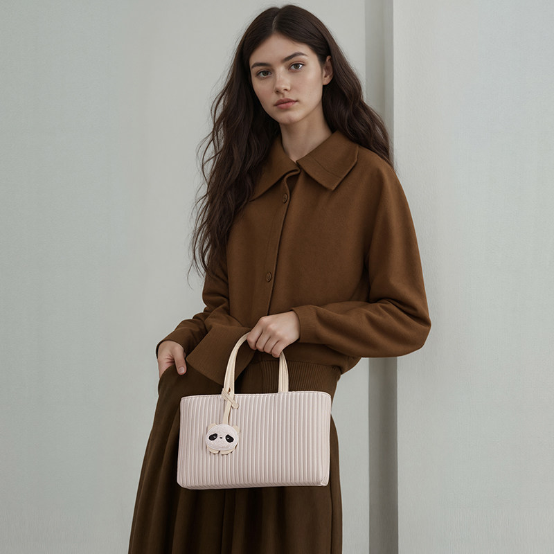 onimals空气感菜篮子包女2025新款通勤小拎包单肩手提水桶包,淘宝优惠券,粉丝福利购,淘宝优惠卷