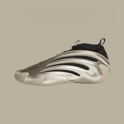 阿迪达斯哈登9代稳定缓震回弹签名版专业篮球鞋「赛博金属JR2506 - 图0