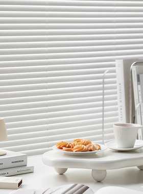 livingplus北欧ins桌面托盘装饰摆件轻奢O几何收纳置物盘拍摄道具