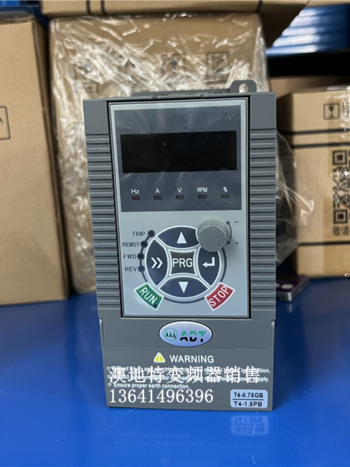 厂075KW15KW 380V 澳地特变频调速器 AD200 T4R75GB1R5PB 全新库 - 图0