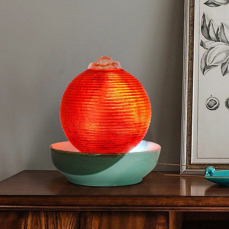 转运球风水d球树脂流水摆件客厅玄关办公室桌面招财装饰品开业,淘宝优惠券,粉丝福利购,淘宝优惠卷