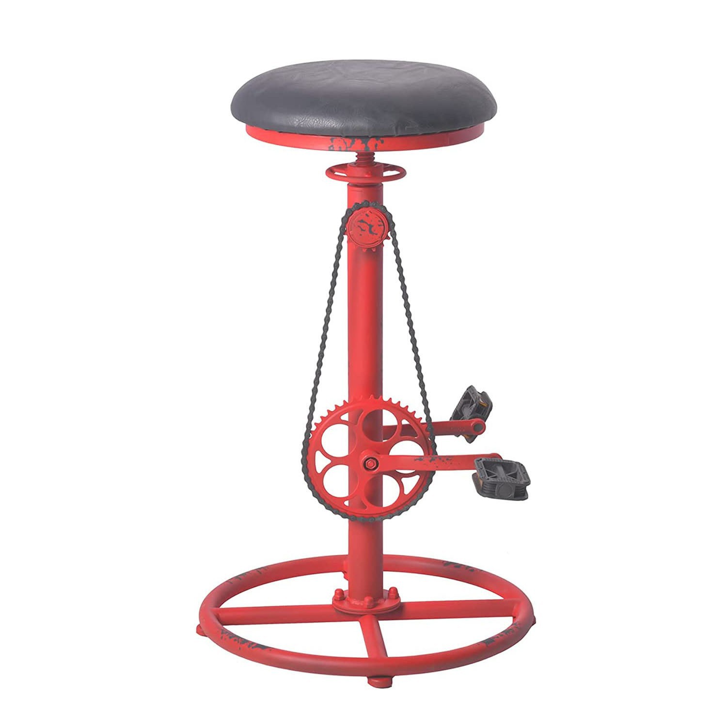 Factory direct sales creative design American retro creative bicycle shape bar chair commercial liftable iron bar chair