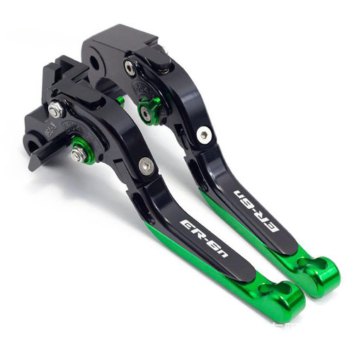 NINJA650R/ER-6F/ER-6N摩托车CNC伸缩折叠刹车离合手柄拉杆牛角 - 图2