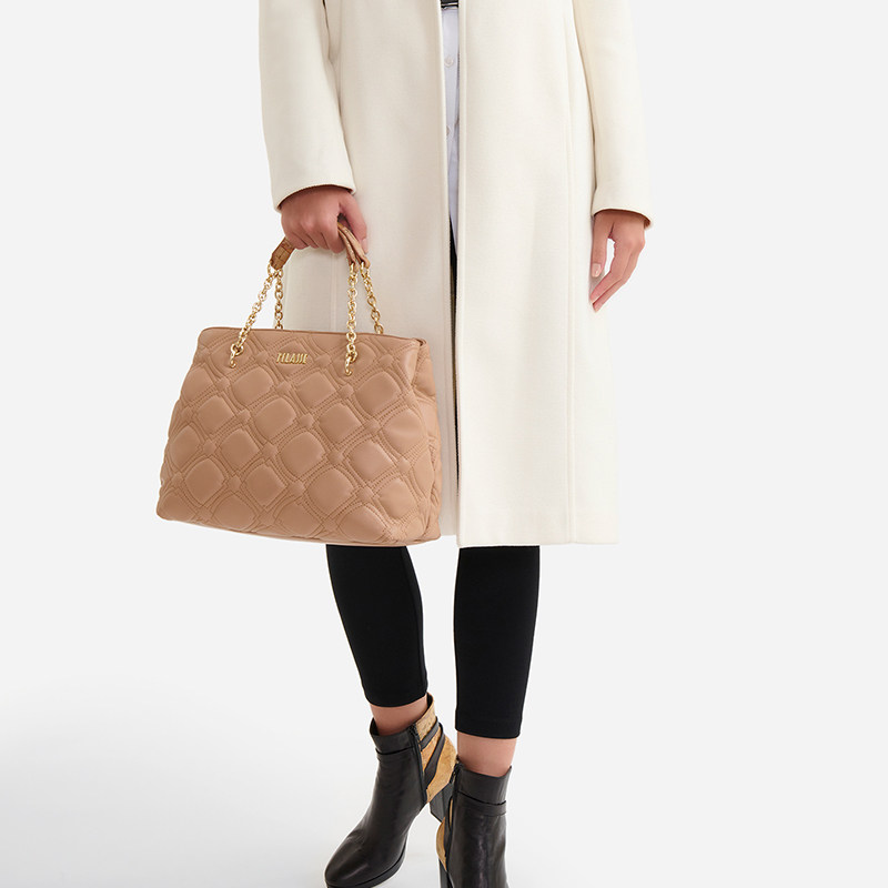 马天尼地图包 1C 菱格纹斜背带手提包 托特包 ALVIERO MARTINI,淘宝优惠券,粉丝福利购,淘宝优惠卷