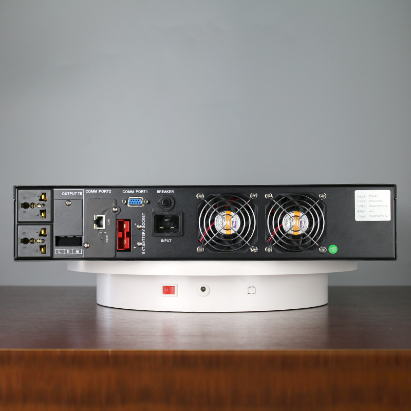 海迪尔外接48V锂电池UPS电源主机3KVA机架式服务器停电备用ET3KRS - 图2