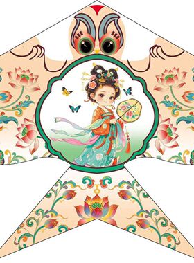 传统风筝老式燕子古风沙燕新款成人梅花鲤鱼国潮户外拍照白领儿童