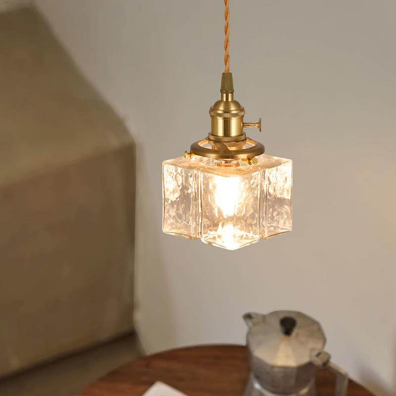 日式复古玻璃吊灯北欧简约民宿床头轻奢创意餐厅阳台玄关吧台灯具,淘宝优惠券,粉丝福利购,淘宝优惠卷