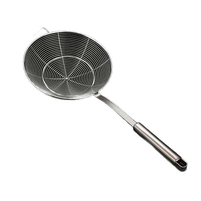 304不锈钢漏勺 火锅捞面饺子油炸网筛过滤网家用厨房笊篱加厚线漏,淘宝优惠券,粉丝福利购,淘宝优惠卷
