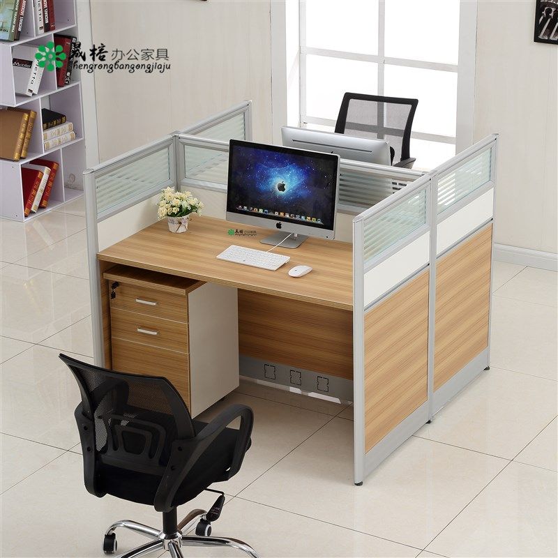 职员桌工位屏风转角办公桌 单人 经济型4人位 简约现代创意屏风,淘宝优惠券,粉丝福利购,淘宝优惠卷