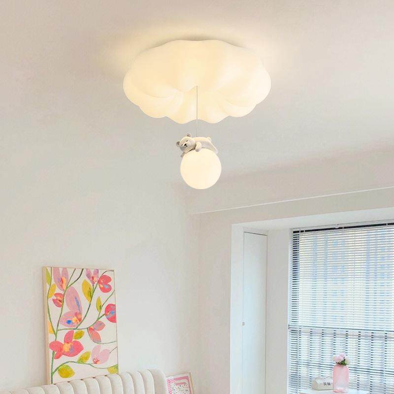 现代简约创极简泡泡云朵主卧室奶油风儿童房简约南瓜卡通吸顶灯,淘宝优惠券,粉丝福利购,淘宝优惠卷