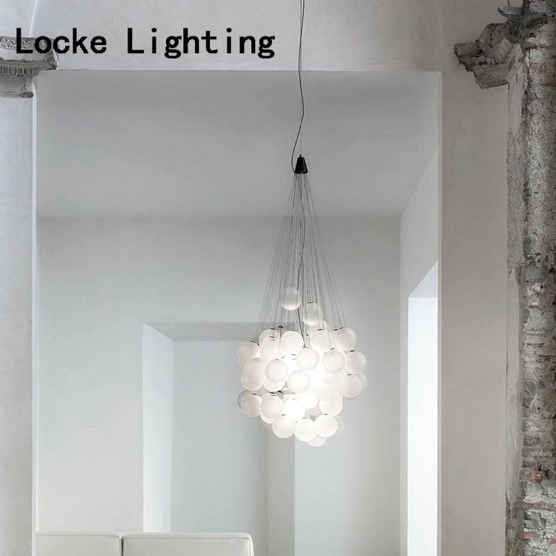 意大利吊灯别墅复式楼梯间客厅餐厅个性创意设计师样板房气球吊灯 - 图1