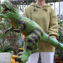 Large number of soft rubber dinosaur childrens toy simulation vocal Jurassic prevaricating rubber bully dragon animal model manufacturer direct marketing