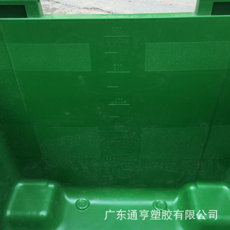 户外660L塑料移动垃圾箱 小区环卫垃圾桶 环卫手推垃圾车 - 图2