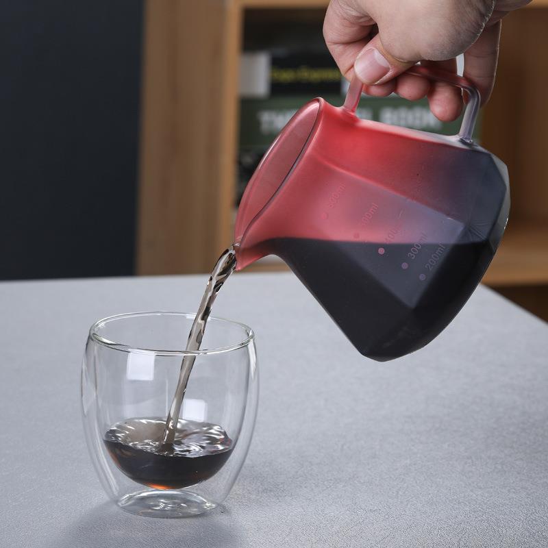 手冲玻璃咖啡壶V60滤杯咖啡过滤器漏斗分享壶滴漏壶挂耳过滤杯 - 图1