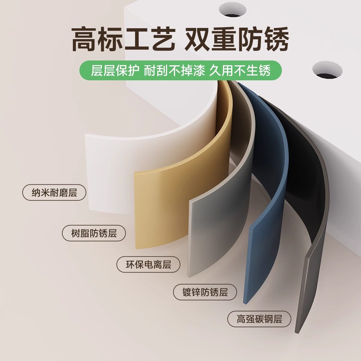Gas water heater decorative shield natural gas pipeline hole plate pipeline cover wall-mounted boiler storage rack