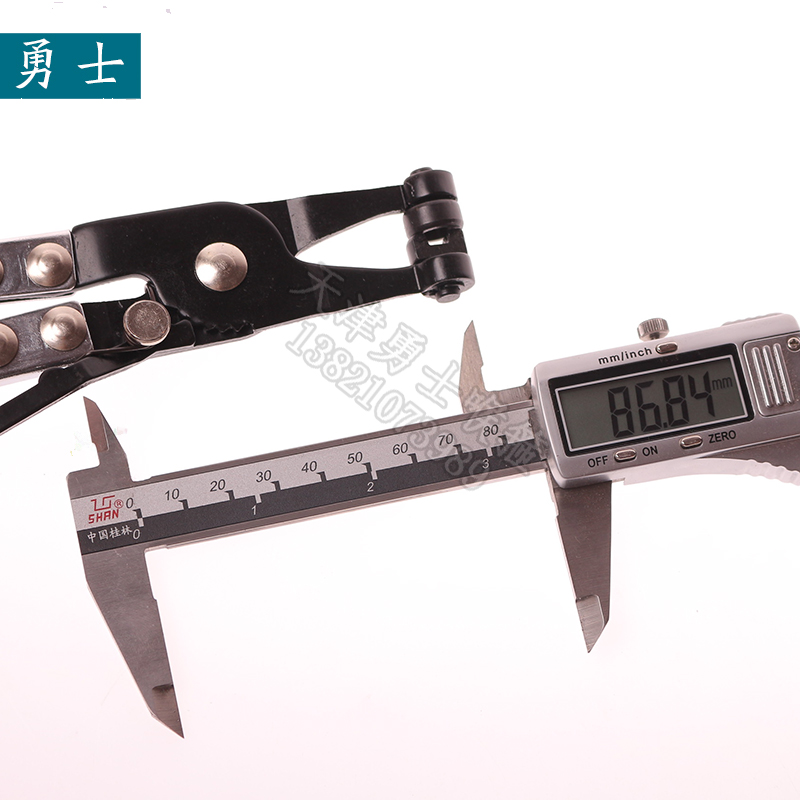 直汽车水管油管弹性卡n箍钳子喉箍拆卸装钳子汽修专用工具FOSN卡 - 图1