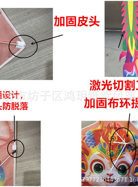 新款小奶龙小飞龙小龙风筝网红款成人儿童易飞风筝公园地摊风筝