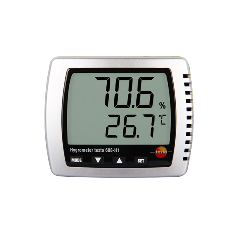 德图608H1温湿度计高精度精准室内家用挂式电子显示器湿度表 - 图0