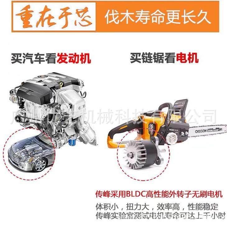 传峰58V大功率电锯TPCS5616园林伐木锯家用手提充电式电链锯,淘宝优惠券,粉丝福利购,淘宝优惠卷