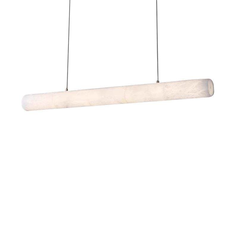 法式轻奢天然云石餐厅吊灯设计师高级感餐桌全铜长条吧台一字灯具,淘宝优惠券,粉丝福利购,淘宝优惠卷