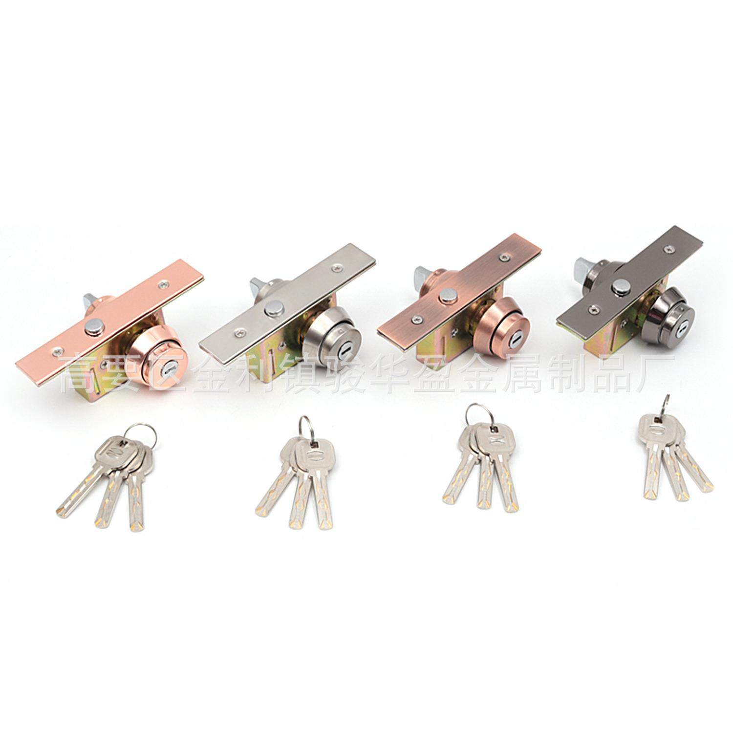 304不锈钢圆舌地弹簧锁推拉门锁有框门单双开门带拧手插芯锁,淘宝优惠券,粉丝福利购,淘宝优惠卷