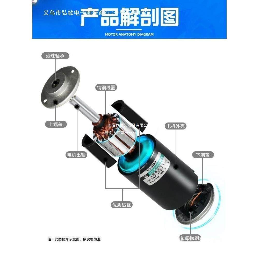 无刷电机小马达12v永磁直流24伏微型高速调速电动机30w正反转电机,淘宝优惠券,粉丝福利购,淘宝优惠卷