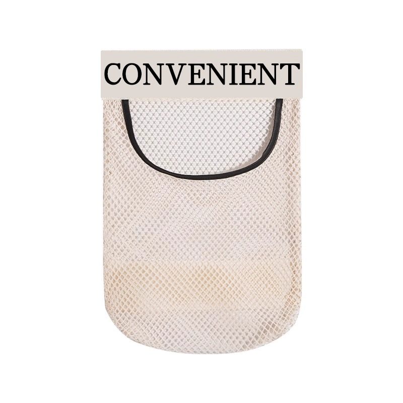 厨房垃圾袋收纳神器壁挂式大容量储物袋子装塑料袋收纳魔术贴网兜,淘宝优惠券,粉丝福利购,淘宝优惠卷