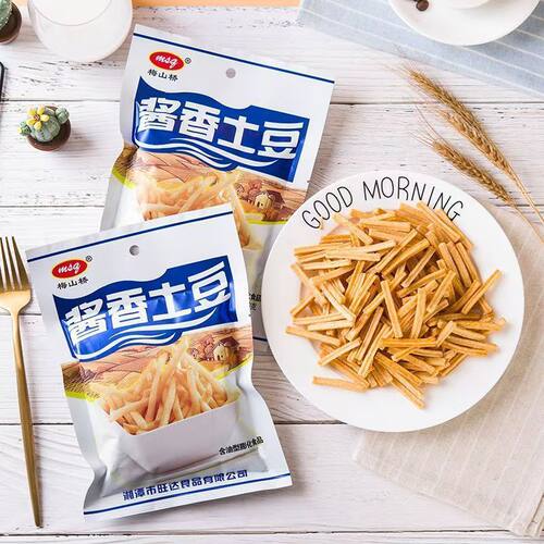 酱香土豆薯条薯片怀旧老式童年好吃解馋零食休闲小吃食品网红爆款 - 图2