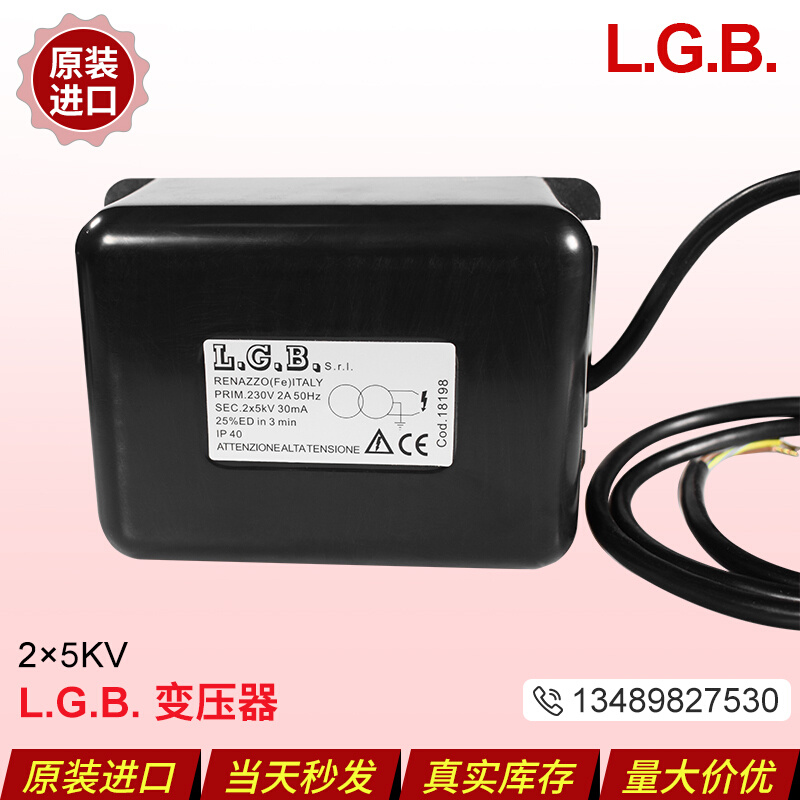 L.G.B.点火变压器双极2X5KV  2X7KV 单极1X8KV高压包 点火线圈 - 图1