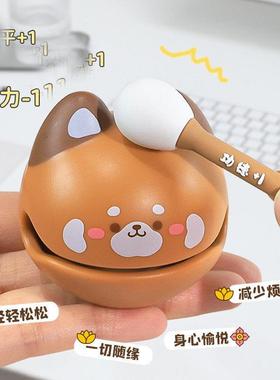 儿童玩具男女节日礼物敲打木鱼解压摆件办公车载算卜求签吾皇猫