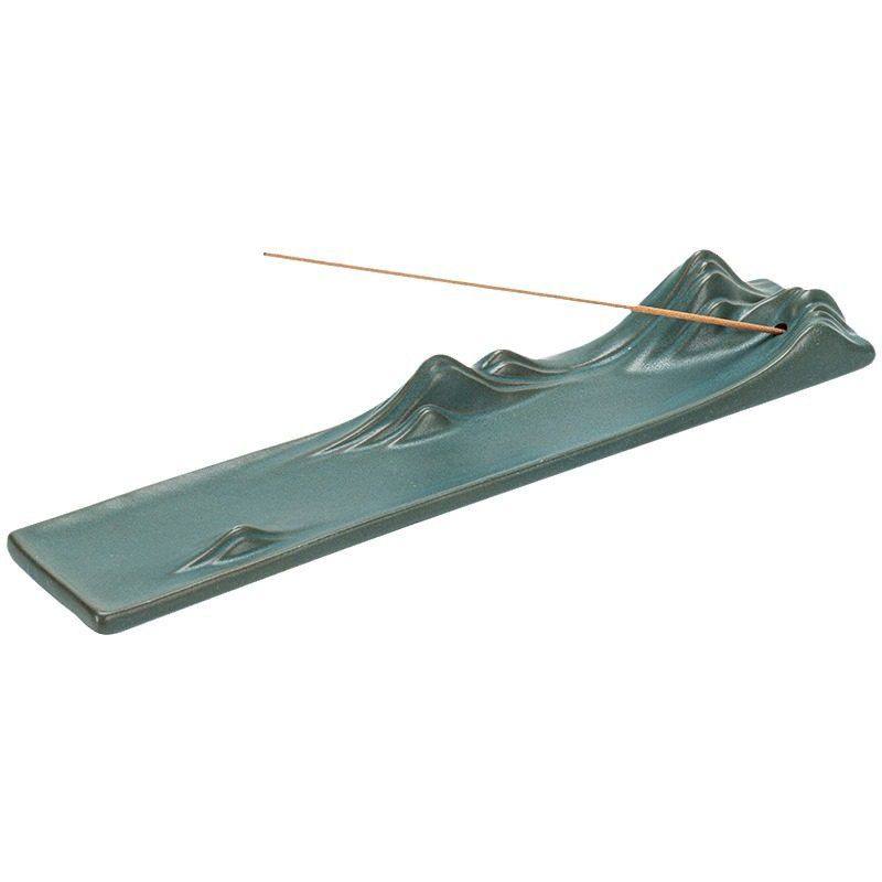 创意线香插香座禅意中式陶瓷斜香插摆件复古卧香炉插香器插香底座,淘宝优惠券,粉丝福利购,淘宝优惠卷