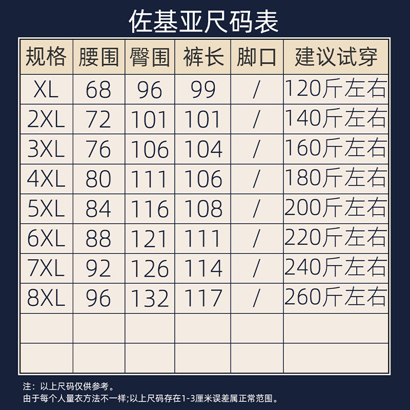 佐基亚冬季加绒加厚大码男式保暖打底裤肥佬宽松舒适休闲弹力秋裤 - 图1